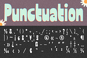Croassant Modern Groovy Typeface, a Sans Serif Font by Oui Studio (Thumbnail 8 of 10)