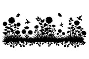 50 Garden Frame Silhouette Bundle, an Illustration by musafir_fashion (Thumbnail 39 of 51)