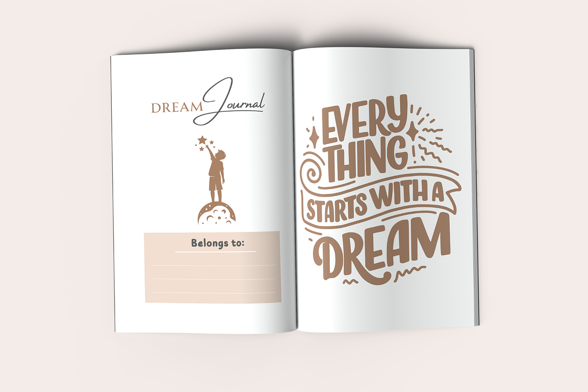 Dream Journal | KDP Interior, a Templates & Theme by KDPISH (Photo 2 of 4)
