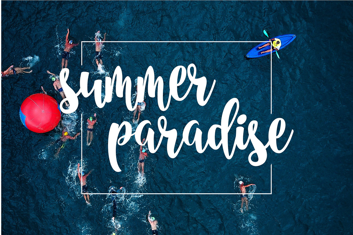 Nanda Script Font preview 3