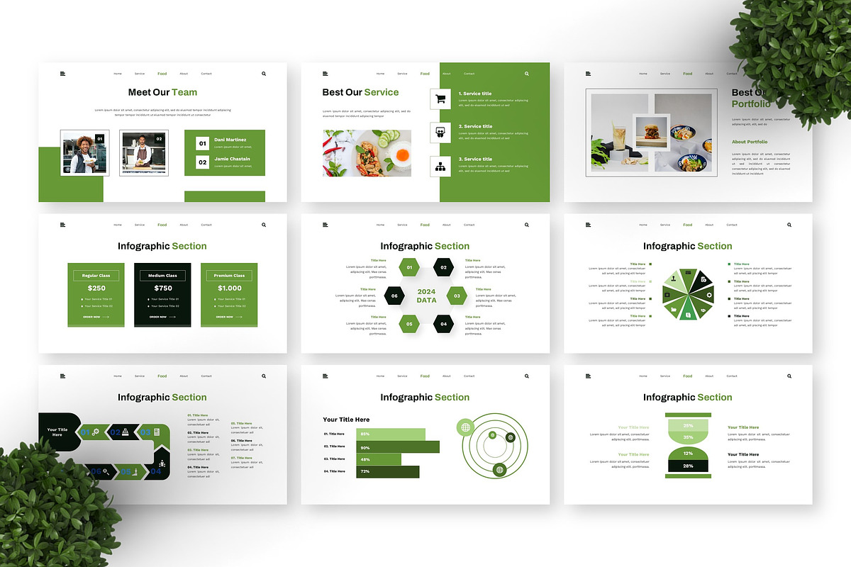 Food - Culinary Google Slide, a Presentation Template by Deepslide Studio (Photo 6 of 6)