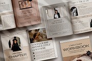 Aesthetic Workbook Template CANVA, a Brochure Template by Studio Loire (Thumbnail 3 of 18)