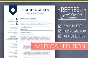 Medical RESUME Template Nurse Resume