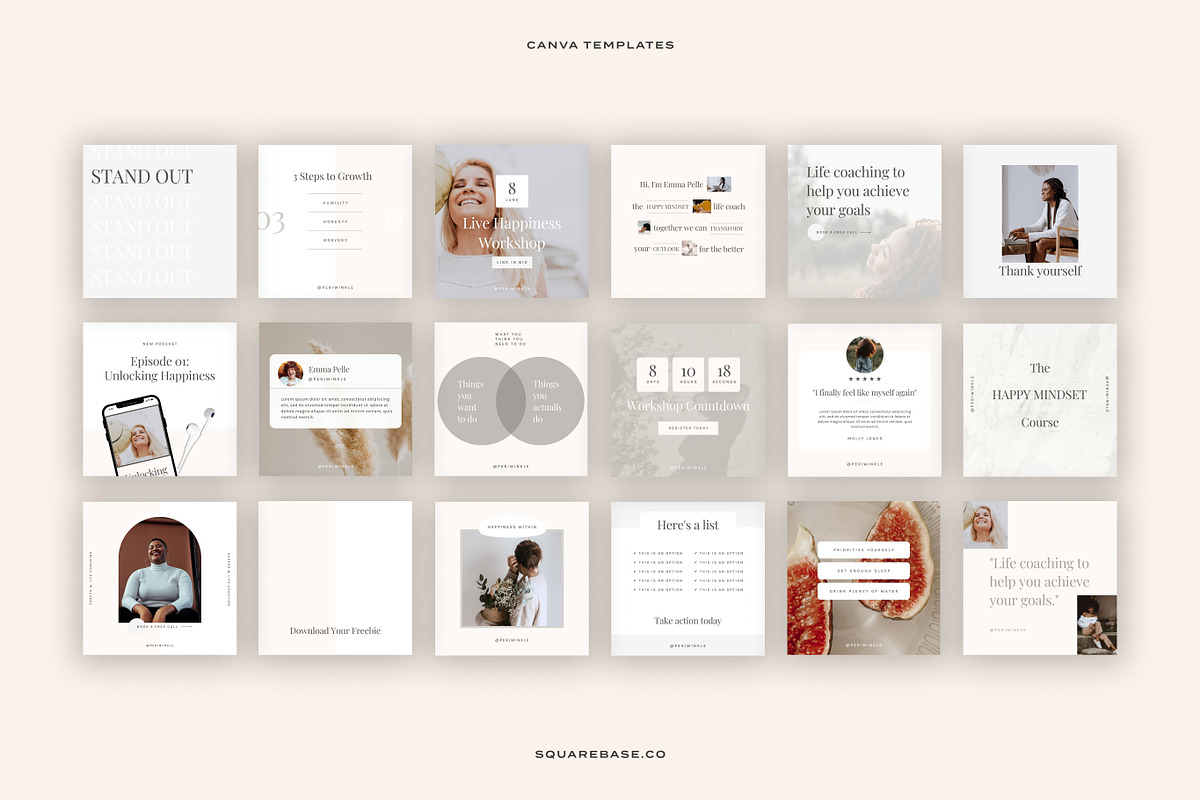 Canva Templates for Coaches, a Social Media Template by Squarebase Templates (Photo 5 of 5)