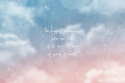 Fluffy Sky Watercolor Backgrounds, a Texture Graphic by Tiger and Flower (Thumbnail 7 of 10)