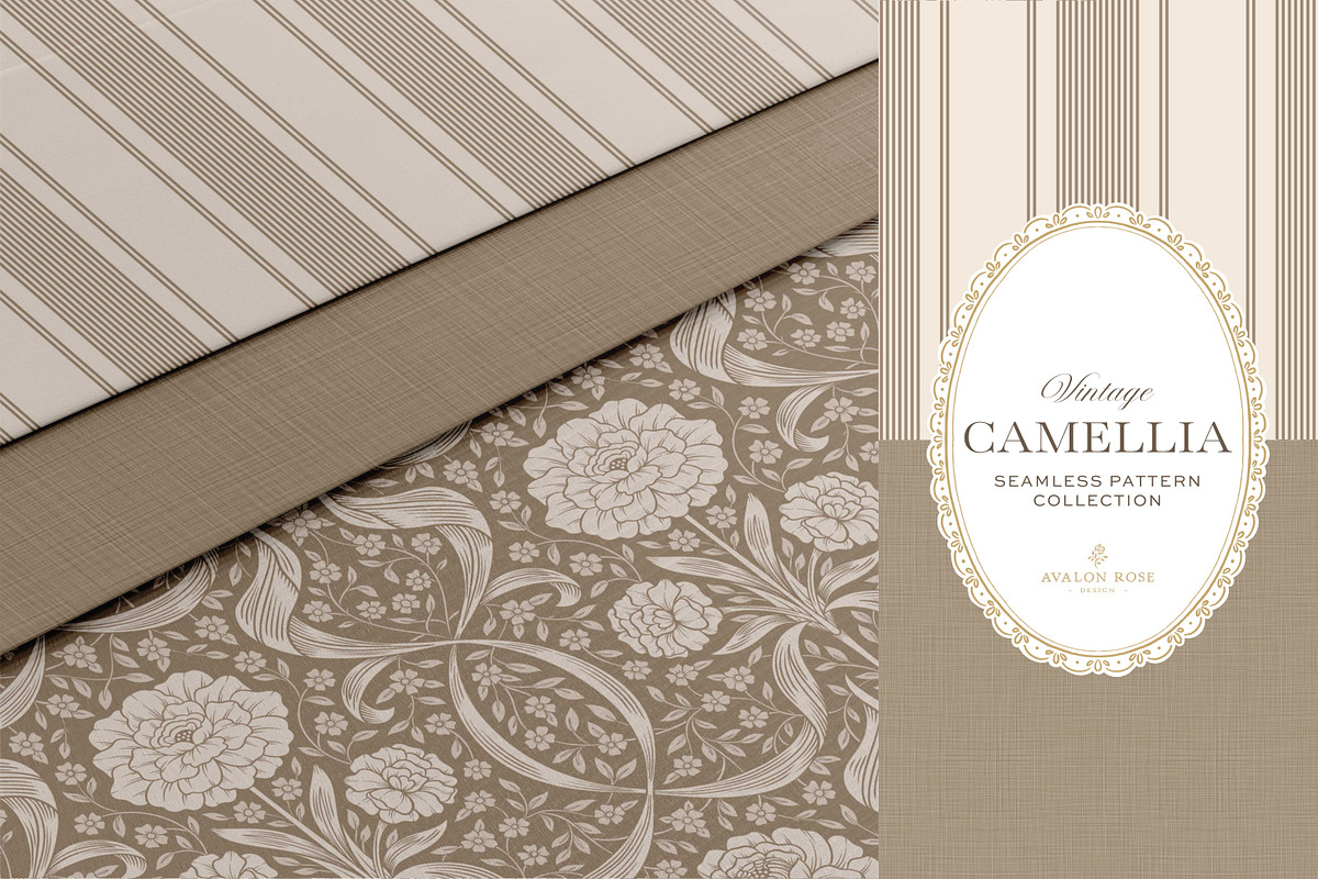 Arts & Crafts Floral Pattern Beige, a Pattern Graphic by Eclectic Anthology (Photo 6 of 10)