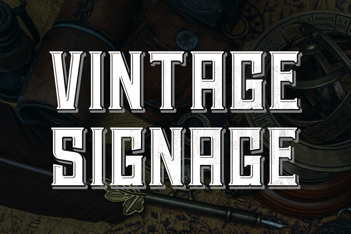 Hardsign - Layered Font, a Blackletter Font by Blankids Studio (Photo 5 of 9)