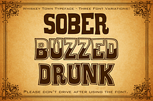 Whiskey Town Font