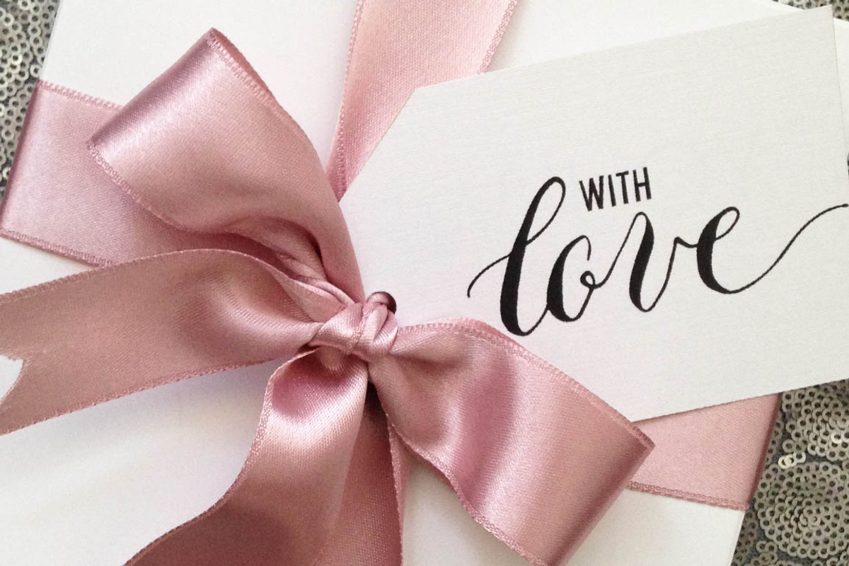 With Love, Printable Gift Tags, an Illustration by Irina Vascovet (Photo 1 of 2)