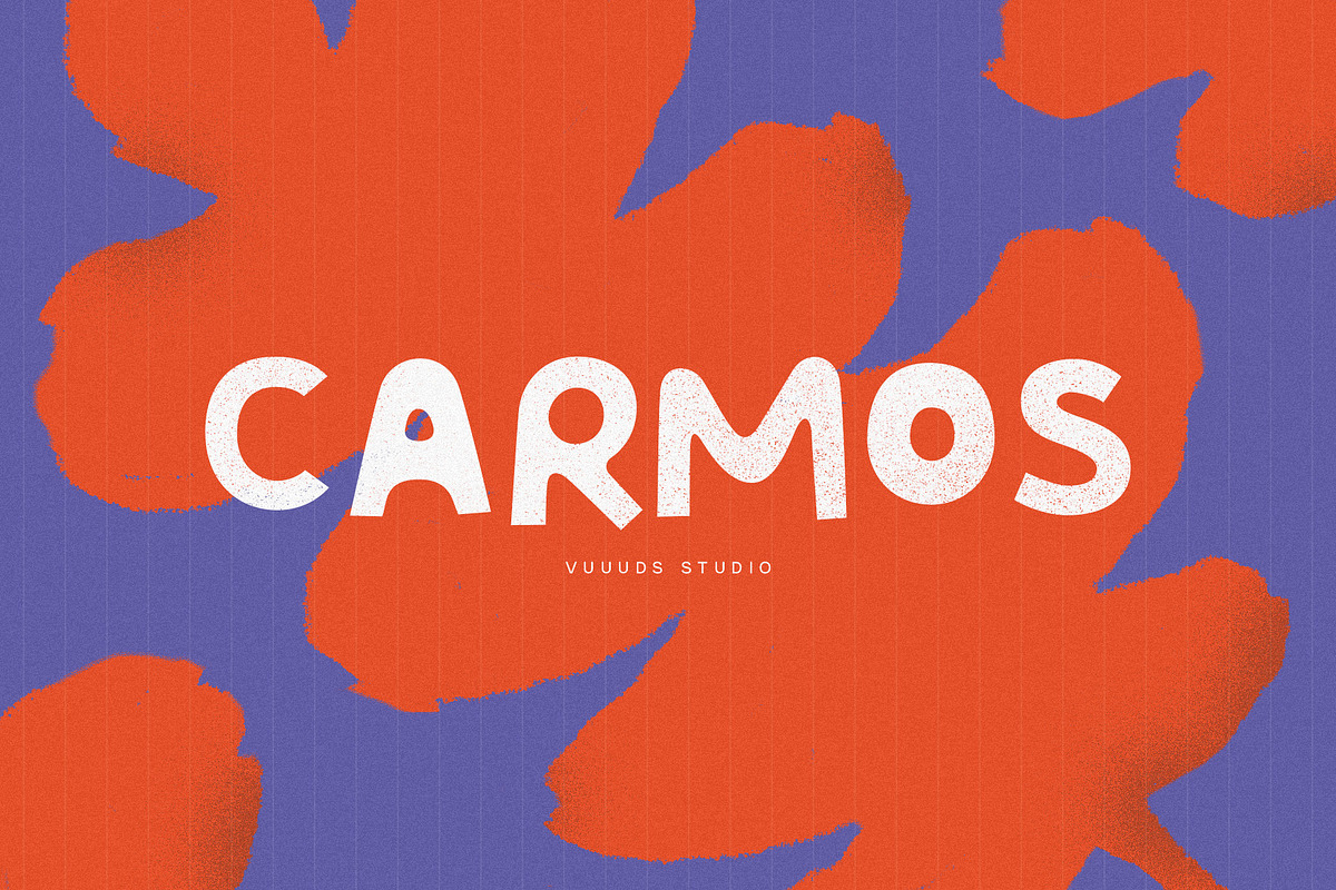 Carmos, a Sans Serif Font by vuuuds (Photo 1 of 9)
