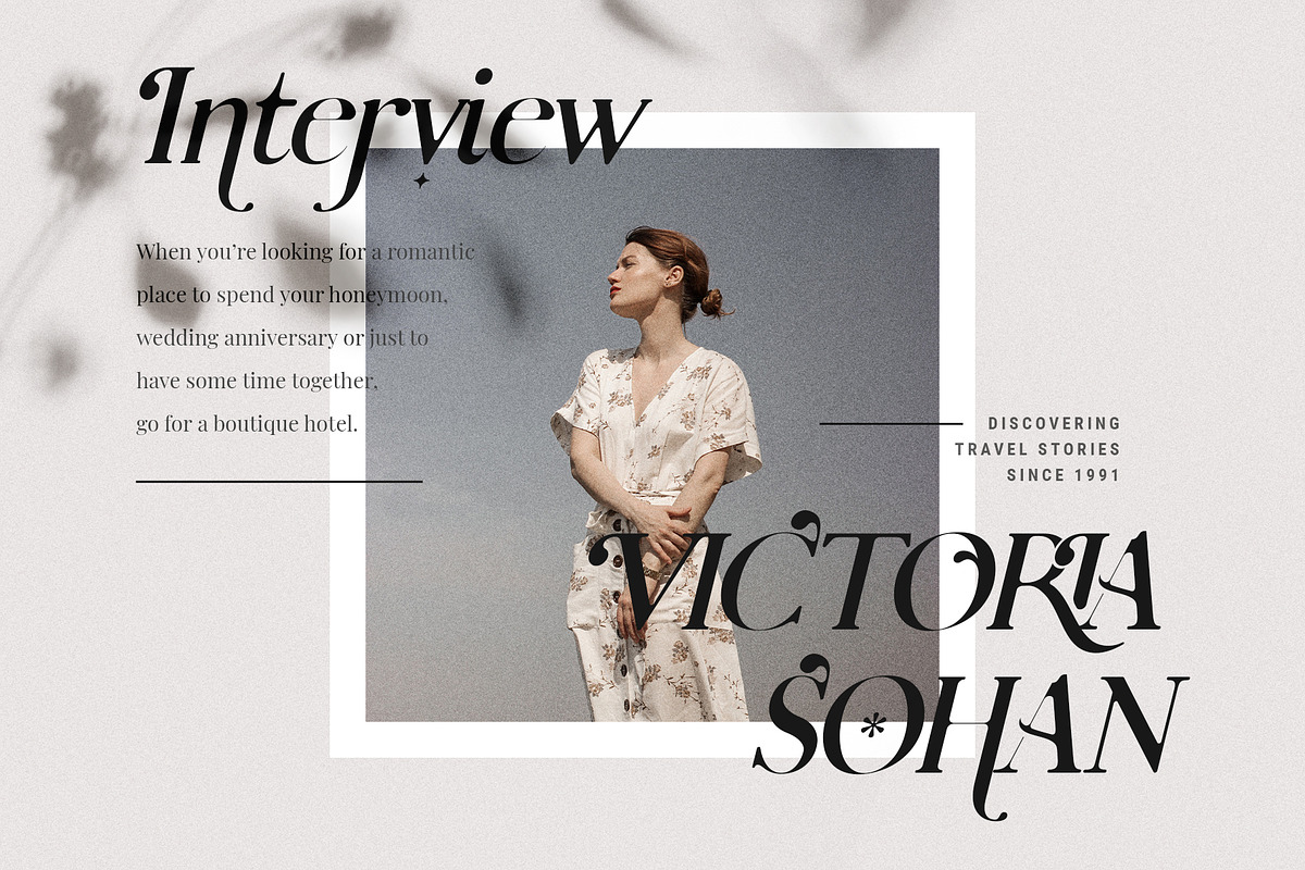 Charles - Ligature Serif Font Family, a Serif Font by SilverStag Type Foundry (Photo 18 of 32)