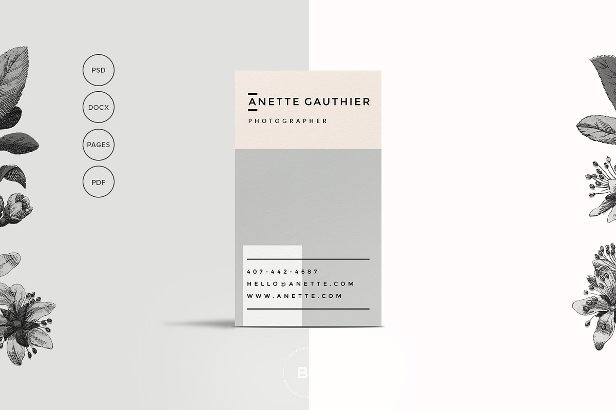 Resume Design | CV Template for Word, a Resume Template by Botanica Paperie (Photo 4 of 5)