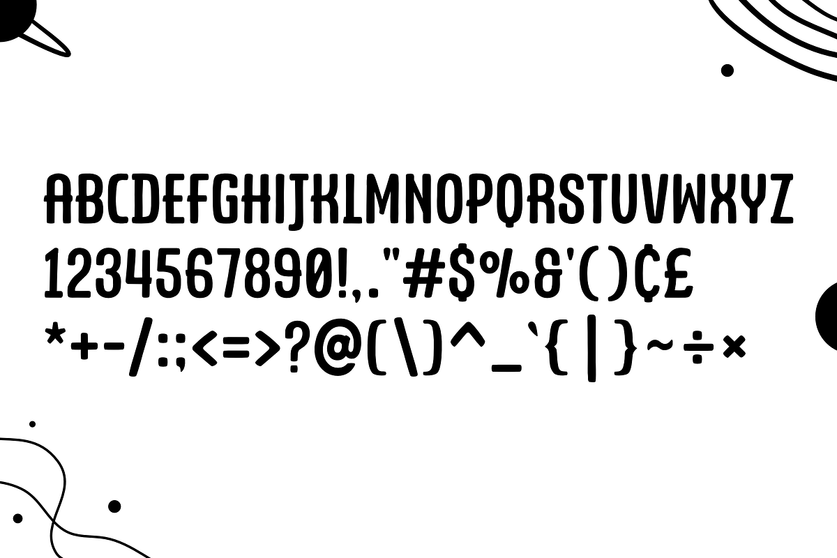 Stellar Rough Display Font, a Handwritten Font by RADesigns21 (Photo 12 of 12)