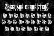 Heavytal - Heavy Metal Font, a Blackletter Font by Letterara (Thumbnail 10 of 15)