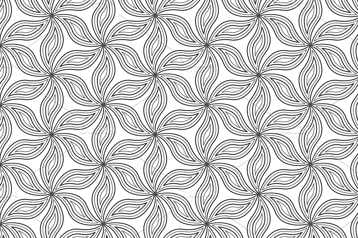 Geometric seamless pattern, a Pattern Graphic by RODINA (Photo 1 of 3)