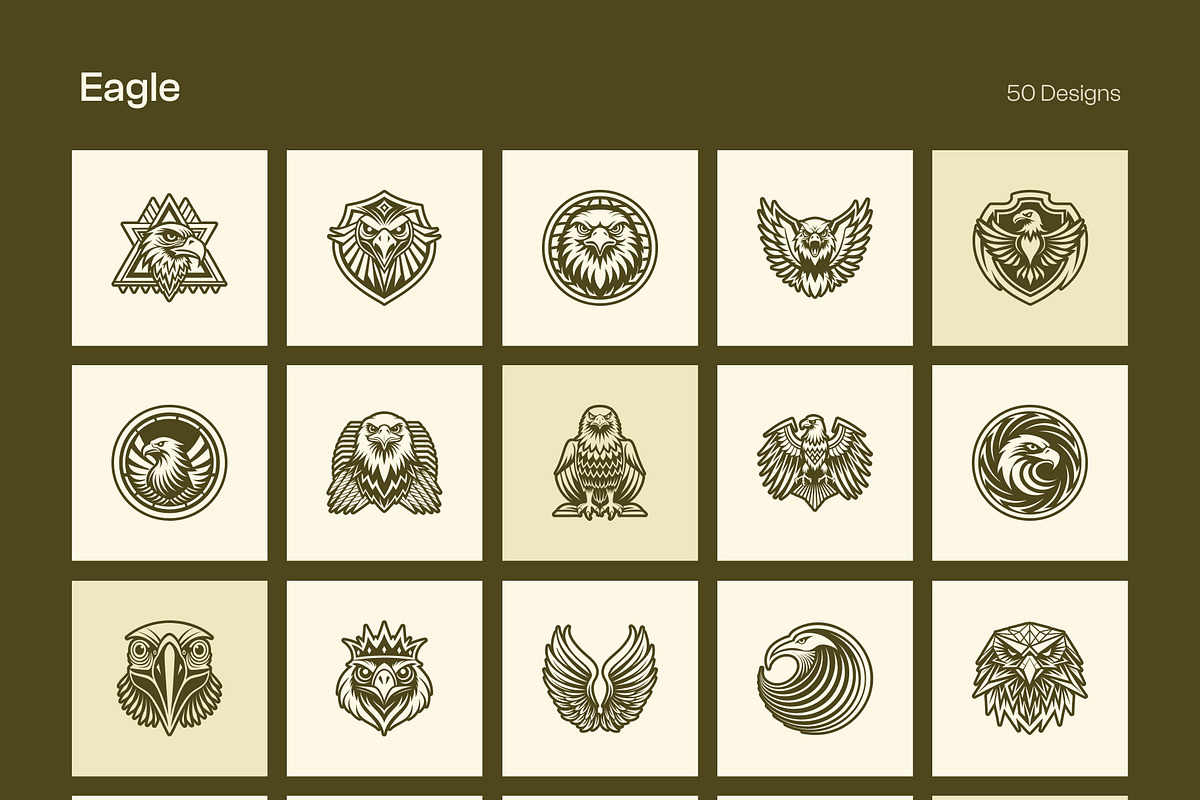 1500 Bird Logo Art Set, a Solid Icon by Creative Stall (Photo 9 of 38)