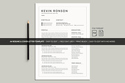 Resume/CV, a Resume Template by deviserpark (Thumbnail 1 of 6)