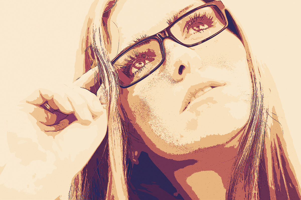 Cartoon Colorful Paint Effect, an Action Add-On by The_DrX (Photo 3 of 8)