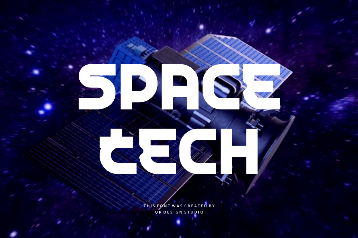 Digyte Future - Digital Space Font, a Sans Serif Font by QR Design Studio (Photo 3 of 7)