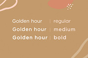 Golden hour | A hand drawn font, a Sans Serif Font by AngelinaKovel (Thumbnail 10 of 14)