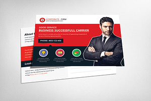 Corporate Business Office Postcard