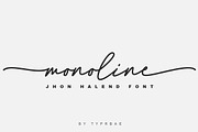 Jhon Halend - Signature Script Font, a Script Font by Typebae (Thumbnail 2 of 8)