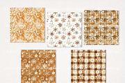 Brown Christmas Clipart 72 PNG, a Seasonal Illustration by EleSArtDesign (Thumbnail 2 of 6)
