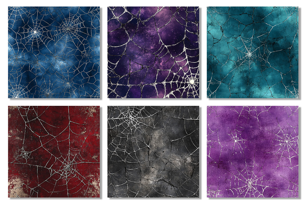 Gothic Silver Web Backgrounds, a Texture Graphic by Dream Creation (Photo 5 of 7)