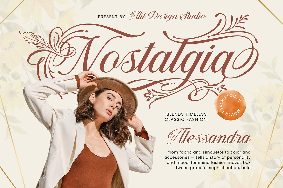 Chetta Money Typeface, a Script Font by alit design (Photo 3 of 17)