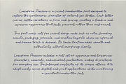 Looseform Pressure Script, a Script Font by gracetype_studio (Thumbnail 8 of 12)