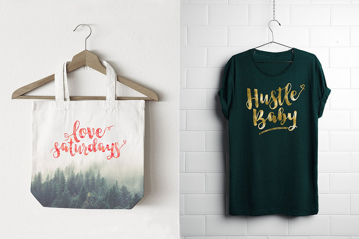 Start Today - Brush Font Duo preview 4