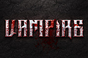 Halloween/Horror Styles - 3 Variants, a Layer Style Add-On by survivor (Thumbnail 1 of 3)