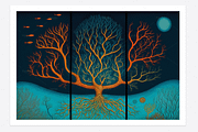 Sati Collection · Sacred Trees, a Decorative Illustration by milatovar (Thumbnail 14 of 14)