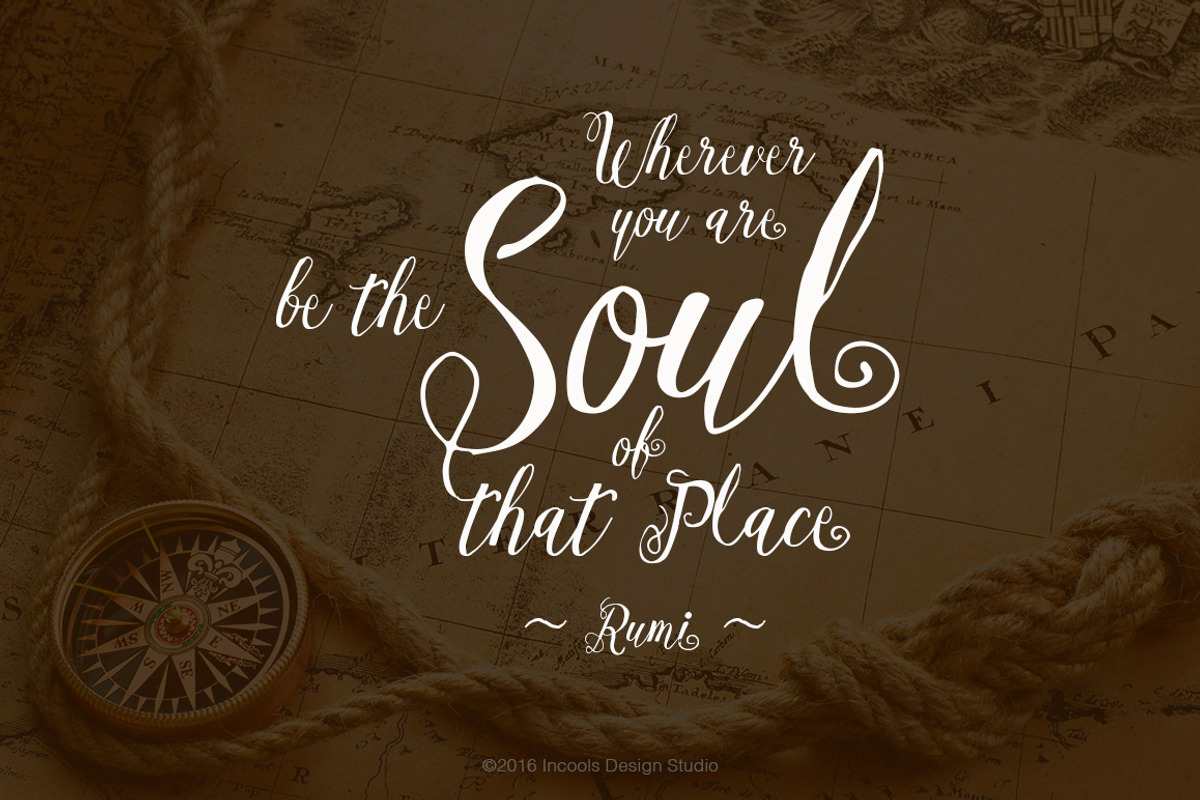 Esmeralda [UPDATED], a Script Font by Incools (Photo 3 of 6)