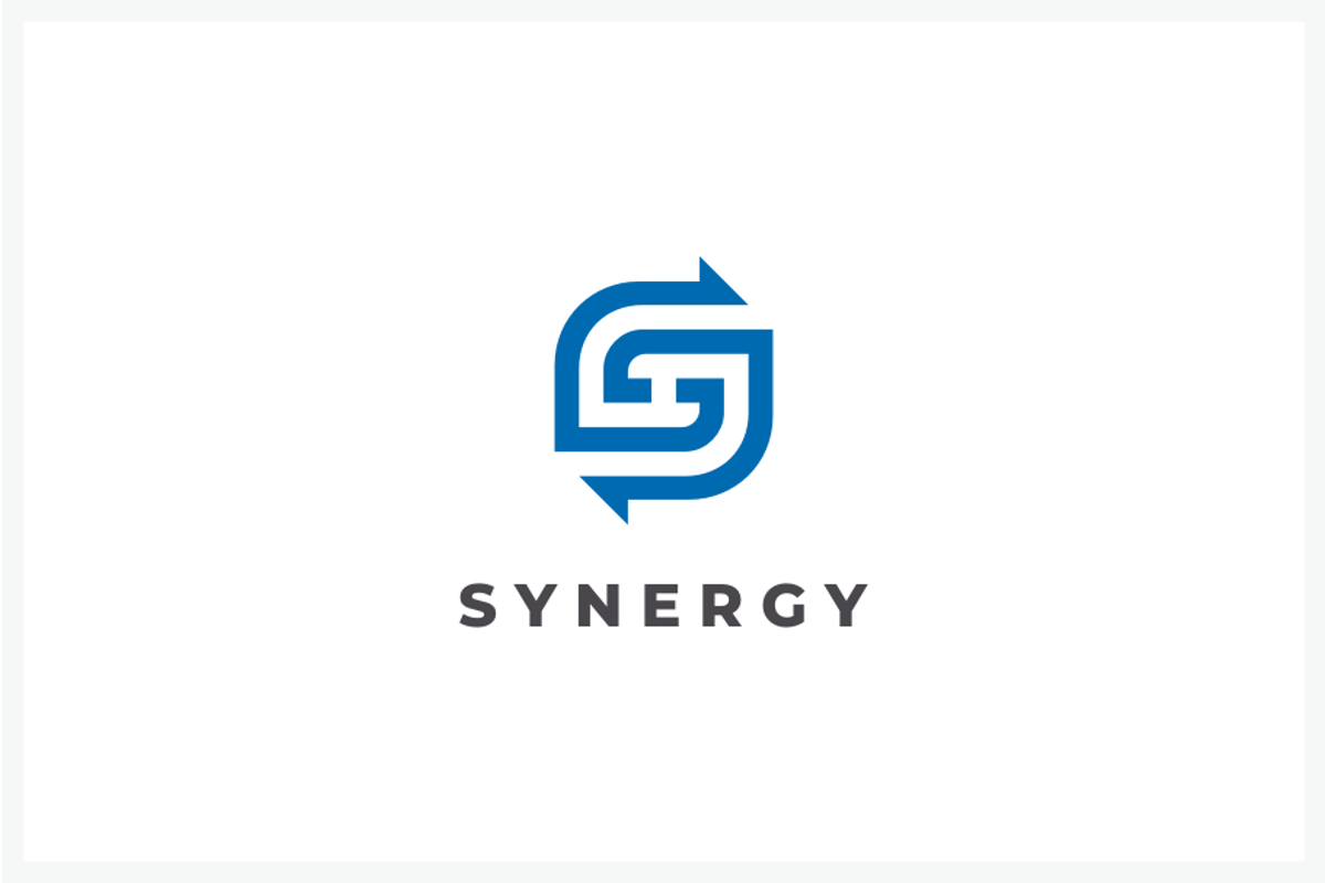 Synergy Arrows Logo, a Branding & Logo Template by yopie