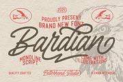 Bardian - Monoline Script, a Script Font by Letterhend Studio (Thumbnail 1 of 9)