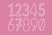 Snappy Sketch - Playful Outline, a Handwritten Font by HipFonts (Thumbnail 3 of 9)
