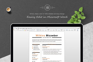 Contemporary Resume Masterpiece