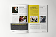 InDesign Business Newsletter, a Brochure Template by HR Studio (Thumbnail 3 of 5)