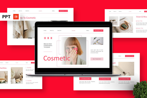 Cosmetic - Beauty Care Powerpoint preview 7