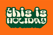 Gabel bold tropical retro font, a Slab Serif Font by WhymoreArt (Thumbnail 9 of 12)