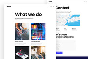 Dexfolio - Creative Agency Portfolio, an UI Kit Template by fusionlab (Thumbnail 9 of 11)