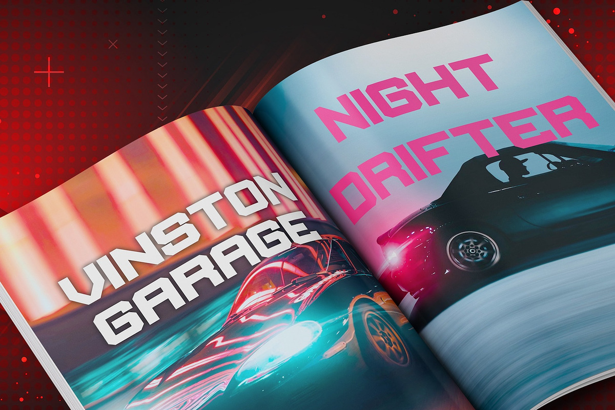 Esportiva - Sporty Display Font, a Sans Serif Font by StringLabs (Photo 3 of 9)