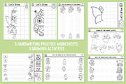 Woodland fairy coloring games, an Education Illustration by Lexi Claus (Thumbnail 11 of 17)