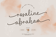 Blushing Hearts - A Font Duo, a Script Font by Ainun Jinan (Thumbnail 5 of 9)