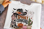 Rhinestone Western Spooky Cowgirl, a Seasonal Illustration by DreamCafeArt (Thumbnail 6 of 6)
