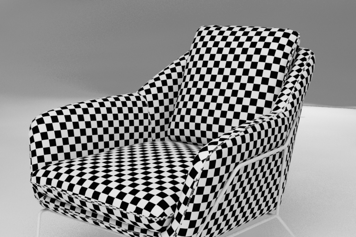METL LOUNGE CHAIR Industry west, a Furniture 3D Model by NOMODOL (Photo 7 of 11)