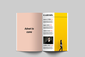 GRAZIE, Fashion Magazine Template