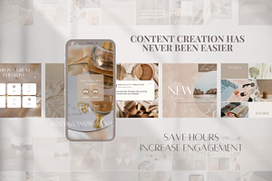 250 Beige Instagram Templates