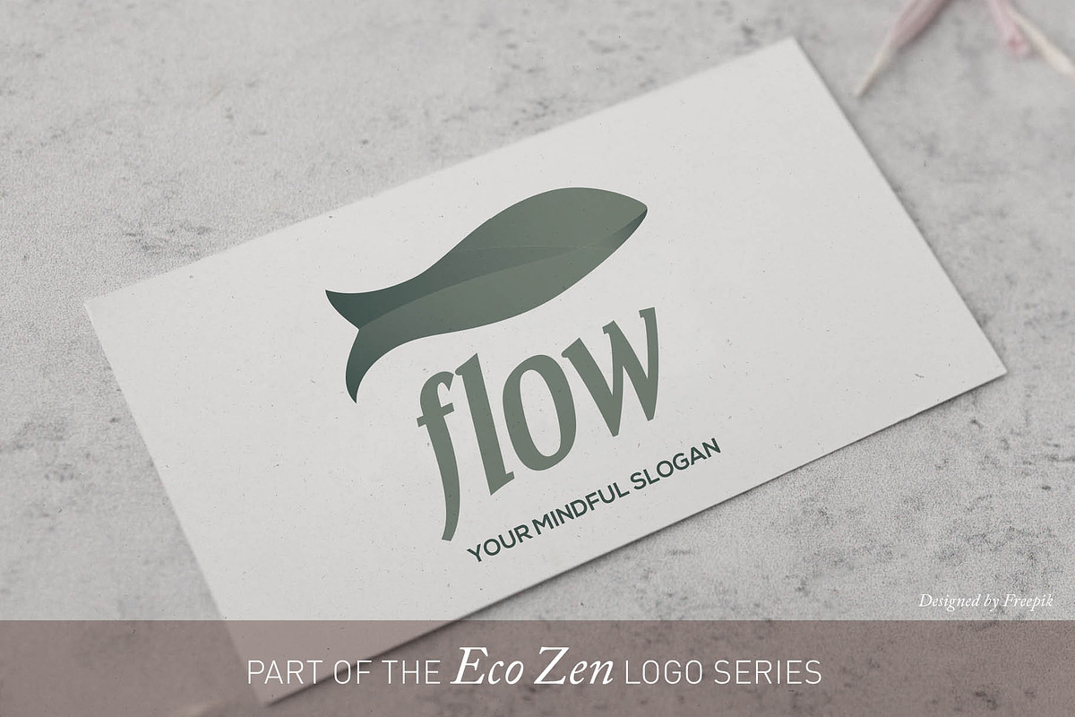 Fluent Brand Mark | Canva & AI, a Branding & Logo Template by Elibee (Photo 2 of 6)